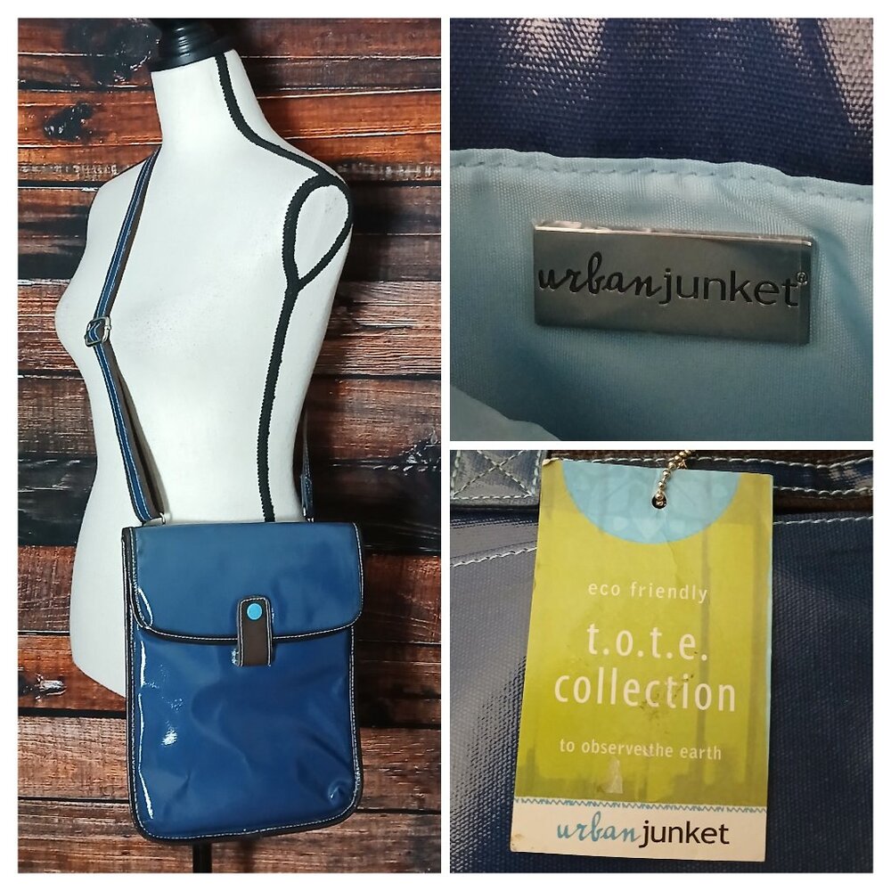 NWT Urban Junket Crossbody Bag Purse Eco Friendly Recycled